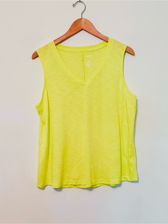 Sonoma Tops - Sonoma V-Neck Sleeveless Tank Top - Neon Yellow